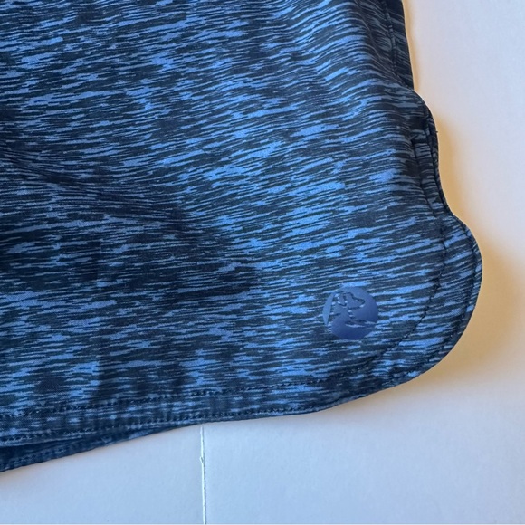 Rhoback Men’s Grit Gym Short - 7" Lined blue/black heather XXL - Picture 2 of 9